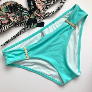 Victoria’s Secret bikini bottoms - teal medium